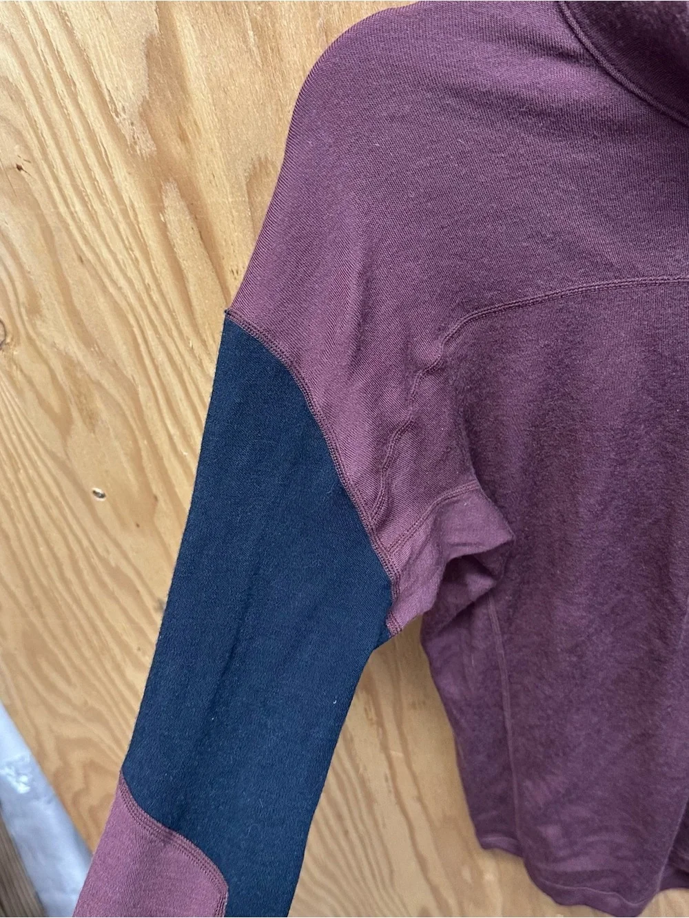 Trew gear merino wool pull over sweater quarter zip 280 interlock merino XS